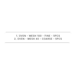 Frolic Mesh Disk Set 5pcs Fine/5pcs Coarse